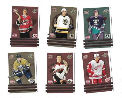 Juego completo Pacific Calder Collection All-Star Game 2004-05 - Bergeron Burns Fleury Foto 1 de 4