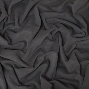 Romo Villa Nova Lucerne Carbon Chenille Fabric | Washable | Curtains Upholstery - Picture 1 of 4