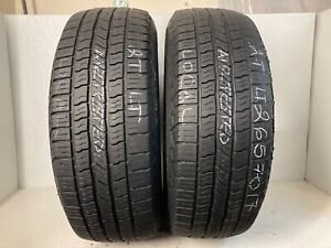 NO SHIPPING ONLY LOCAL PICK UP 2 Tires LT 265 70 17 MASTERCRAFT STRATUS HT 121R