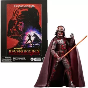 Star Wars Revenge of the Jedi Black Series 6 Inch Figure: Darth Vader - Picture 1 of 3