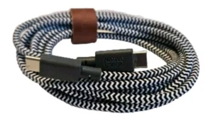 Native Union USB-C - Cavo da cintura USB-C 8 piedi ultra forte per Samsung iPhone 15 16 - Foto 1 di 2