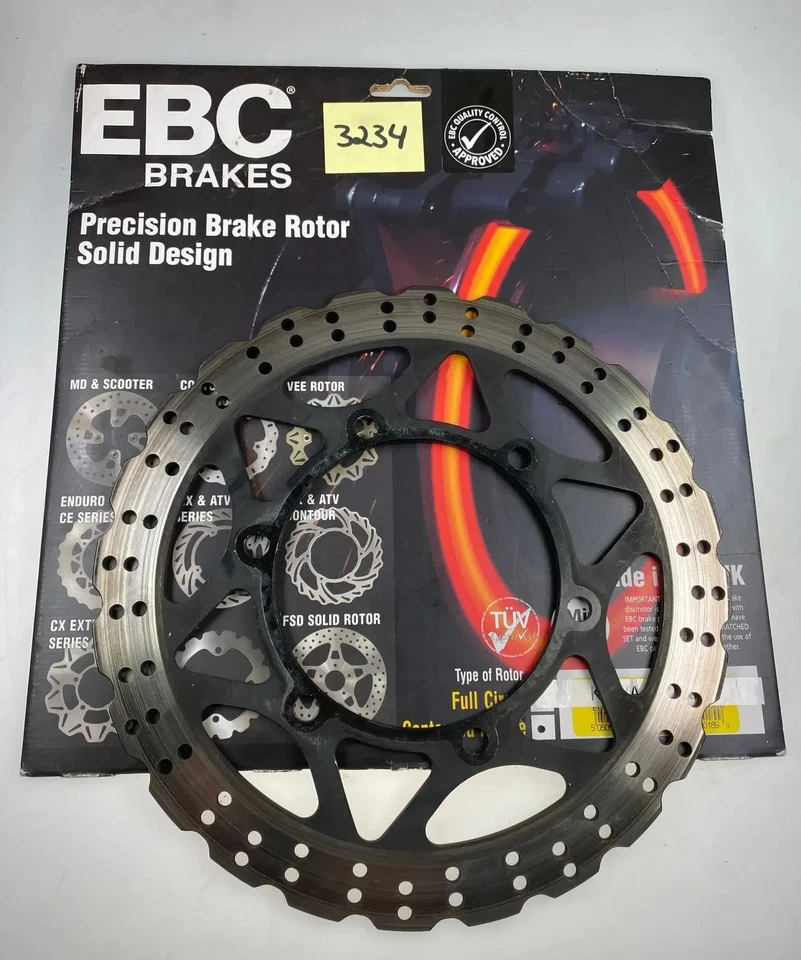 Original EBC Brakes Contoured profile brake disc Kawasaki Ninja EX 250 - Image 1 of 3
