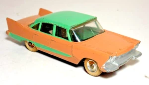 Dinky Toys 178 Salmon Pink/Green Plymouth Plaza 1/43 Scale Made In England NM - Picture 1 of 7