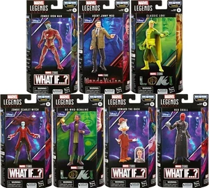 MARVEL LEGENDS DISNEY+ WHAT IF? SET 7+1 BAF KHONSHU 6" FIGURE WAVE MOON KNIGHT - Picture 1 of 10