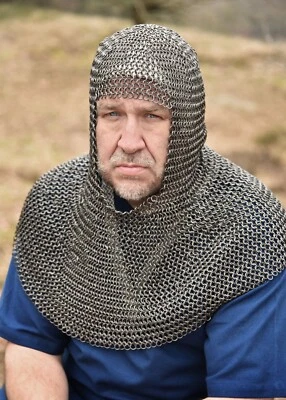 ULFBERTH Kettenhaube aus Federstahl, ID 8mm, unbehandelt