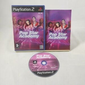 POP STAR ACADEMY PlayStation 2 jeu PS2 comprend manuel