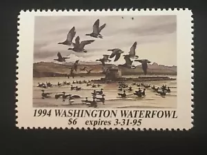 ICOLLECTZONE US Washington 1994 Duck Stamp #10 VF NH - Picture 1 of 1