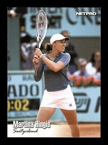 MARTINA HINGIS 2003 NetPro 89 Rookie Card RC Switzerland Swiss Pro Tennis Player - Picture 1 of 1