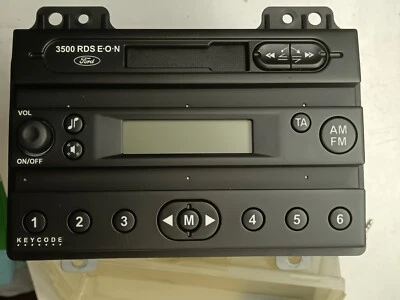 Per Focus MK1 e Fiesta fino al 2008 autoradio musicasette - Ford 3500 RDS E-O-N - Immagine 1 di 4