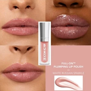 Buxom Cosmetics  Mini Plumping Lip POLISH Gloss, WHITE RUSSIAN - Picture 1 of 1