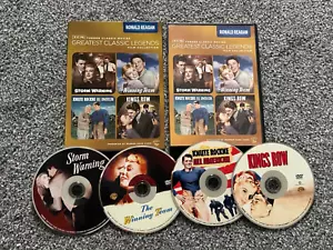 Ronald Regan Turner Classic Box Set x 4 Films (DVD) Region 1 DVD. - Imagen 1 de 1