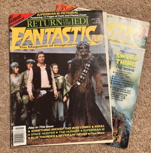 FANTASTIC FILMS MAGAZINE - Lot of 2 - Return of the Jedi, Swamp Thing - Bild 1 von 5