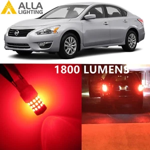 Alla Lighting Rear Turn Signal Light Red LED Blinker Bulb Lamp for Nissan Altima - Picture 1 of 11
