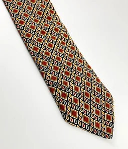Brooks Brothers Herren-Krawatte. Mehrfarbiges Diamant- & Tränenmuster. Seide sehr guter Zustand! - Bild 1 von 5