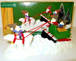 DEPT 56 "POLAR PLOWING SERVICE" ~ (2000) ~ *** NORTH POLE WOODS *** RARE !!! - Picture 1 of 11