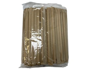Pajitas desechables de fibra de bambú natural envueltas 1,2 cm x 23 cm para té de burbujas Sm... - Imagen 1 de 1