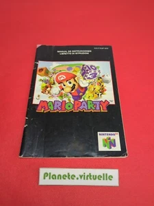 MANUAL LIBRETTO INSTRUCTION BOOKLET MARIO PARTY NINTENDO 64 NEAI - Bild 1 von 7