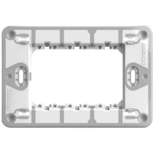 SUPPORTO 3 POSTI CON VITI BTICINO MATIXGO J4703 - Foto 1 di 1