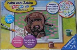Ravensburger Malen nach Zahlen "Kleiner Hund" Nr. 295456 (NEU;OVP) - Bild 1 von 1