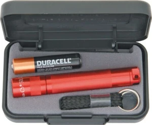 Linterna Mag lite Mini Solitario Roja con lazo de llave en estuche de regalo envío y devolución gratuitos EE. UU. - Imagen 1 de 3