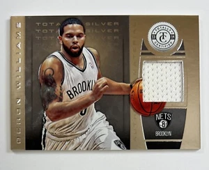 2013-14 Panini Totally Certified Deron Williams Relic AR86 - Picture 1 of 2