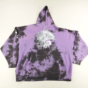 Sudadera con capucha Pesadilla antes de Navidad para hombre XL púrpura tie dye Disney Jack Skellington - Imagen 1 de 9