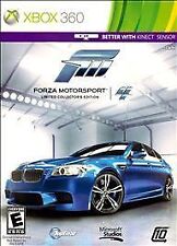 Forza Motorsport 4 -- Limited Collector's Edition (Microsoft Xbox 360, 2011)