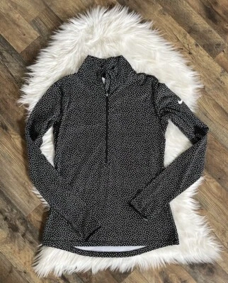 Nike Pro Absorbe la Humedad Manga Larga Media Cremallera Entrenamiento Camisa Mediana Foto 1 de 4