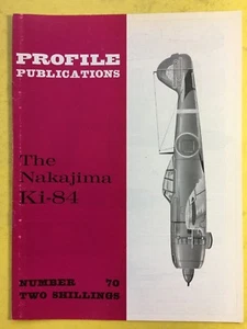 No.70 - Avión Perfil Publications - The Nakajima Ki-84 - Imagen 1 de 3
