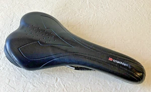 SERFAS TRIATHLON SADDLE 294 GRAMS 140 MM X 280 MM TITANIUM MATRIX RAILS - Picture 1 of 7