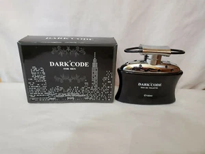 dark ' code for men eau de toilette 100ml 3.4 fl oz cologne - Picture 1 of 2