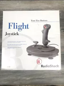 Joystick de vuelo RADIO SHACK de colección cuatro botones de fuego modelo 26-447 nuevo caja abierta - Imagen 1 de 9