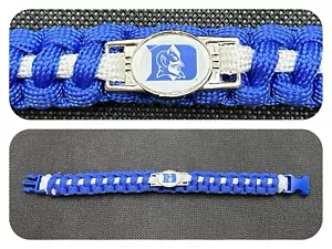 Duke Blue Devils inspiriertes Paracord/Survival-Armband - Bild 1 von 1