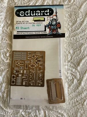 EDUARD Model Fotoincisione - 35027 -M3 STUART  -1/35- Kit for Tamiya - Immagine 1 di 3