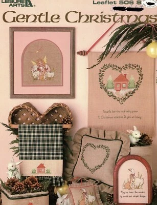 Gentle Christmas 4 Counted Cross Stitch Patterns By Leisure Arts - Image 1 of 2