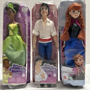 includes Disney Princess Prince Eric 12" Doll Little Mermaid Mattel BOX DAMAGED - Picture 1 of 19