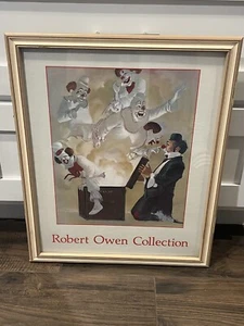 Robert Owen Sammlung Clowns aus der Büchse der Pandora gerahmter Druck -20”x16” - Bild 1 von 4