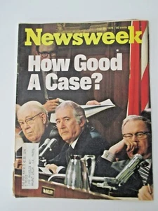 Newsweek HOW GOOD A CASE? (Watergate Investigation) July 29. 1974 Vintage AZ26 - Picture 1 of 5