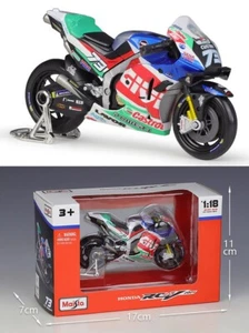 MAISTO 1:18 LCR HONDA Team 73# RC213V 2021 MOTORCYCLE Model Collect Toy Gift NIB - Picture 1 of 12