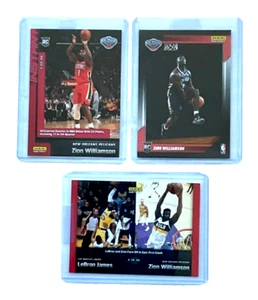 2019-20 Panini Instant, Zion Williamson and Lebron's 1st Epic Battle 3 cards Lot - Picture 1 of 2