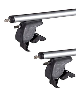 Roof Bars M001 Lock Aero 130cm For Toyota Carina E Estate Saloon (92-97)  - Picture 1 of 9