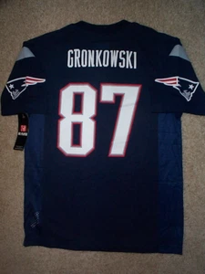 New England Patriots ROB GRONKOWSKI nfl Jersey YOUTH KIDS BOYS (L-LARGE 14-16) - Picture 1 of 2