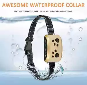 Dog Bark Collar, Anti Barking Collar with 7 Adjustable Levels NEW - Picture 1 of 10