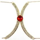 Accessories Ladies Breast Chain Necklace Body Jewelry Rhinestone Body Chain