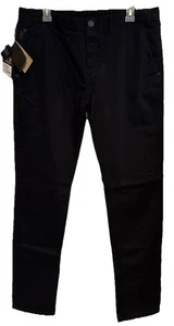 Burberry Brit Herren Marineblau Gerade Freizeit/Anzughose 34 34L Skinny Neu mit Etikett - Bild 1 von 12