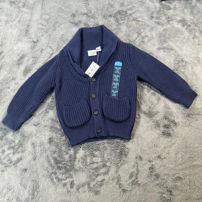 Cárdigan azul marino niños talla 18-24 Foto 1 de 4