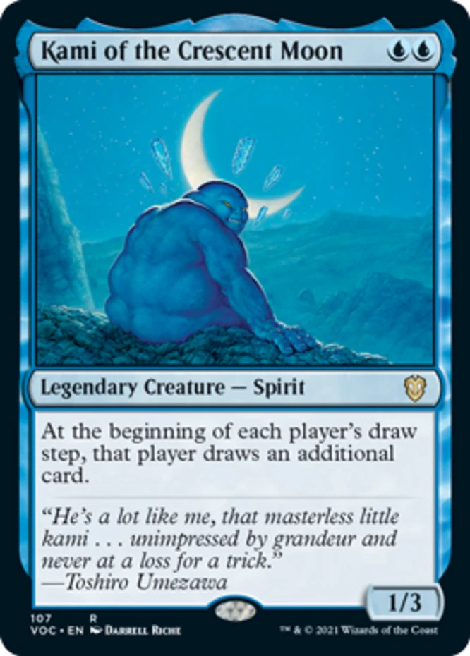 MTG Kami of the Crescent Moon, NM-Mint, English Commander: Innistrad: Crimson Vo - Image 1 of 1