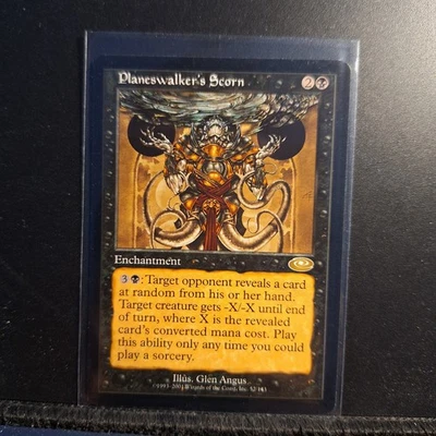 2001 Magic The Gathering Planeshift Planeswalker's Scorn #52 - Image 1 of 2