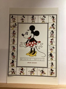 Minnie Mouse Classic Moments: - Vintage Postcard - Picture 1 of 3