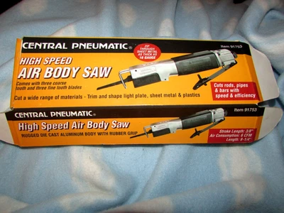 SIERRA DE CUERPO DE AIRE NEUMÁTICA CENTRAL AMSLC-CP1 de alta velocidad con 6 cuchillas #91753 (Blk Anx 5) Foto 1 de 4